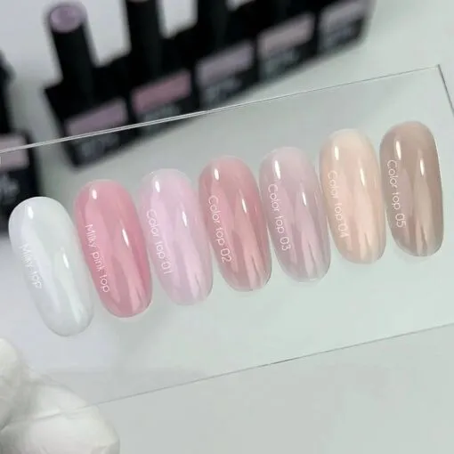 Топ камуфлюючий молочний, без липкого шару, 10 мл Milk Top NAILSOFTHEDAY