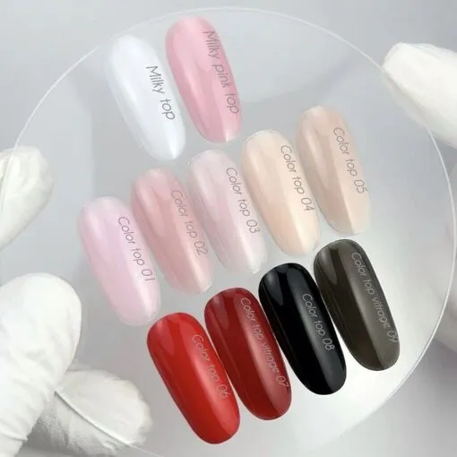 Топ камуфлюючий молочний, без липкого шару, 10 мл Milk Top NAILSOFTHEDAY