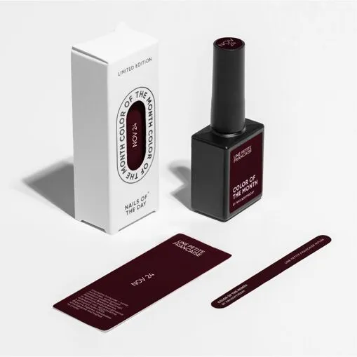 Гель-лак, 10 мл лімітована колекція Let`s spesial NOVEMBER 24/ UNE PETITE Francaise Limited Gel Polish NAILSOFTHEDAY