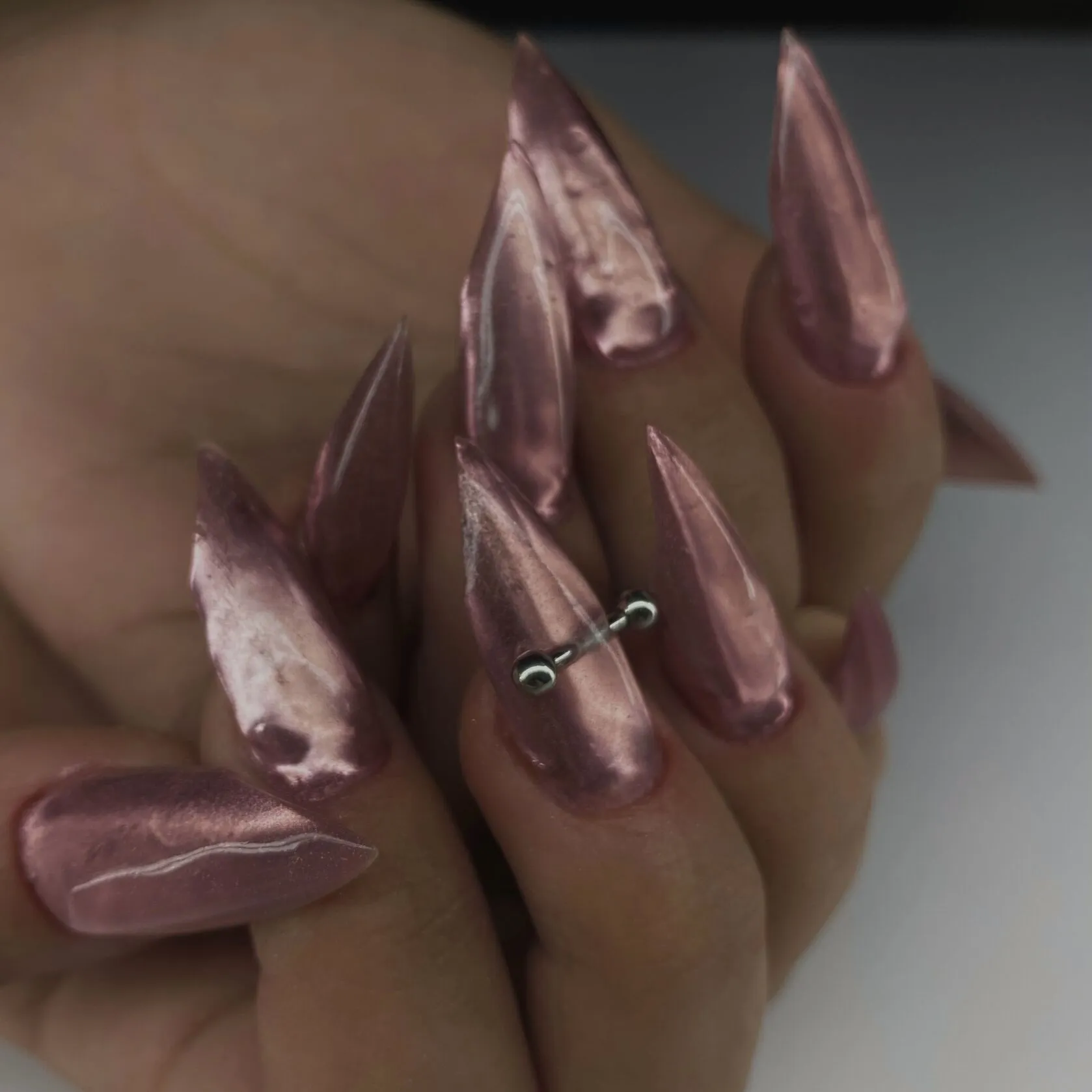 Металева хромована втирка, 0,5 г №02 Metallic Powder ADORE