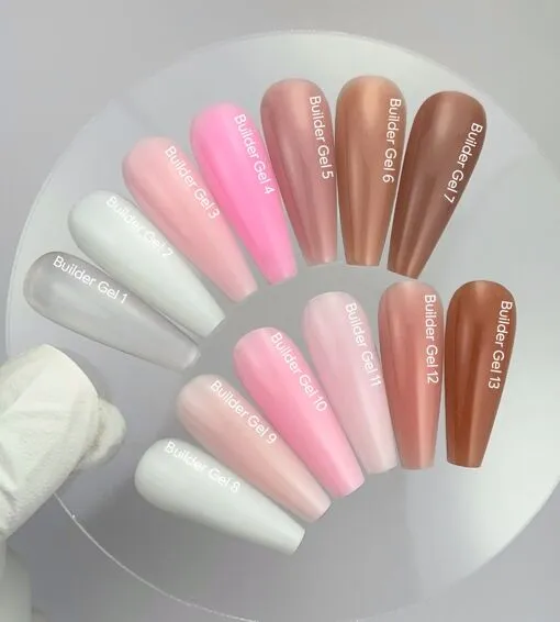 Гель для нарощування нігтів, 30 мл №002 Колір: Біло-молочний Builder Gel NAILSOFTHEDAY