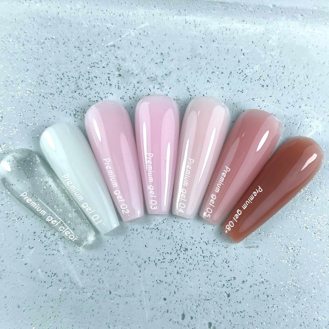 Гель будівельний для нарощування нігтів, 30 мл CLEAR Колір: Прозорий Premium Gel NAILSOFTHEDAY