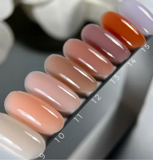 Гель для нарощування на укріплення нігтів камуфлюючий, 30 мл №012 Veil Builder Gel SAGA Professional