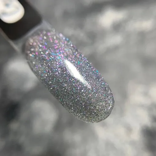 Топ голограмний світловідбиваючий, 10 мл №01 Cruch Top SAGA Professional 