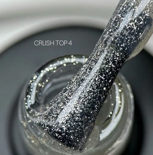 Топ голограмний світловідбиваючий, 9 мл №04 Cruch Top SAGA Professional