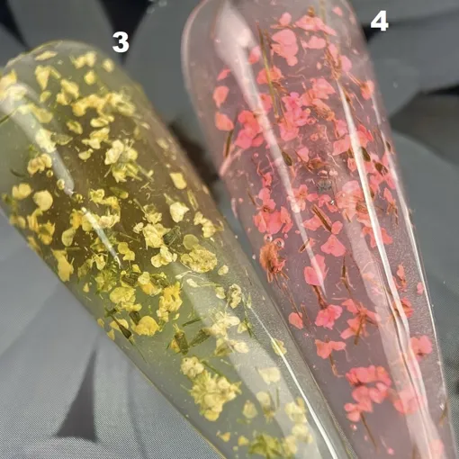 Гель із сухоцвітами, 5 мл №03 Flower Fairy Gel SAGA Professional