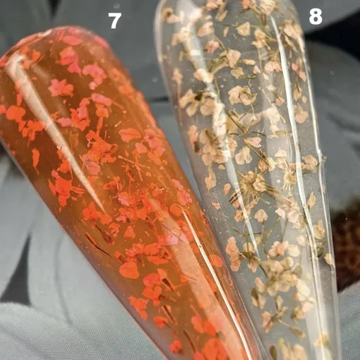 Гель із сухоцвітами, 5 мл №07 Flower Fairy Gel SAGA Professional