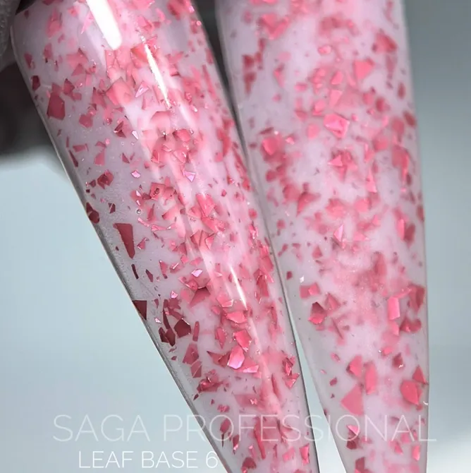 База з поталлю, 10 мл №06 Leaf  Base SAGA Professional