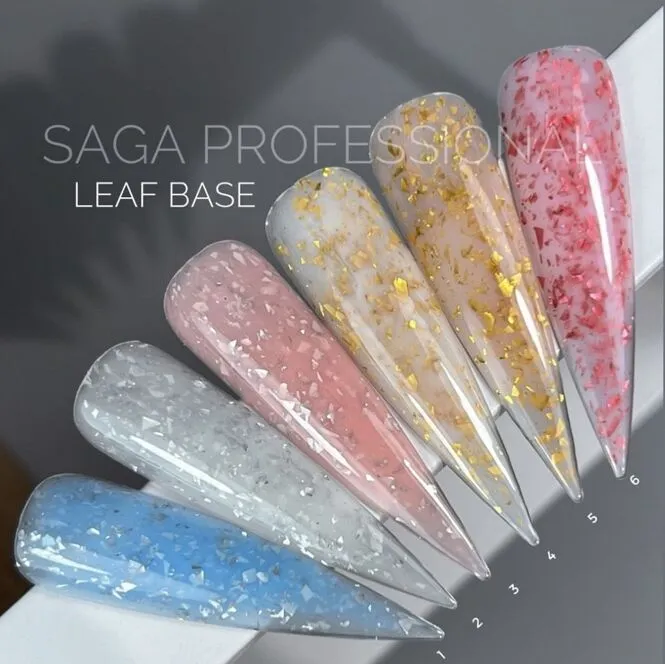 База з поталлю, 9 мл №02 Leaf  Base SAGA Professional