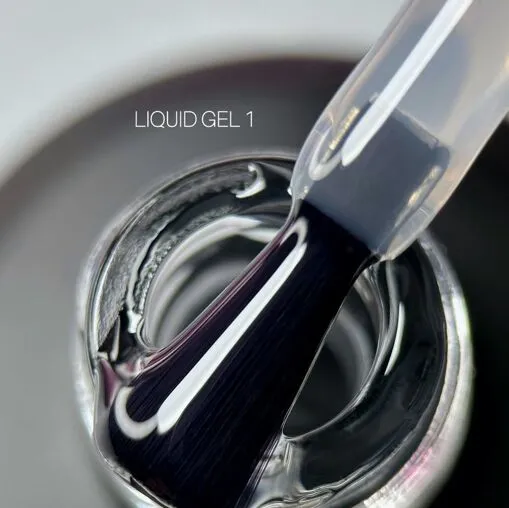 Гель рідкий для зміцнення нігтів, 15 мл №01 Liquid Gel SAGA Professional