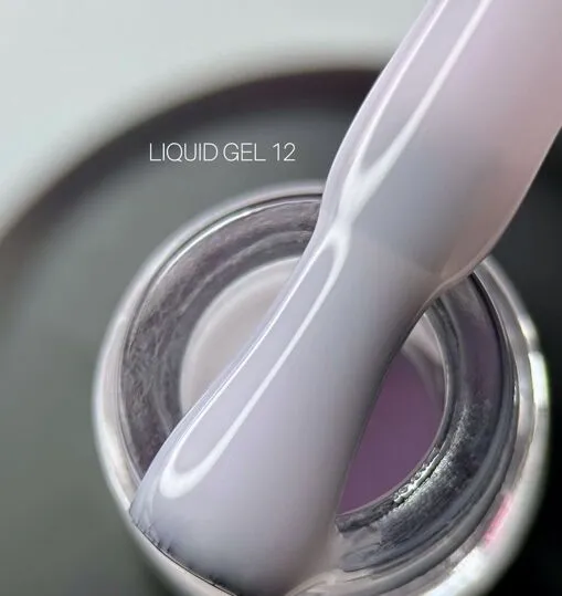 Гель рідкий для зміцнення нігтів, 15 мл №12 Liquid Gel SAGA Professional