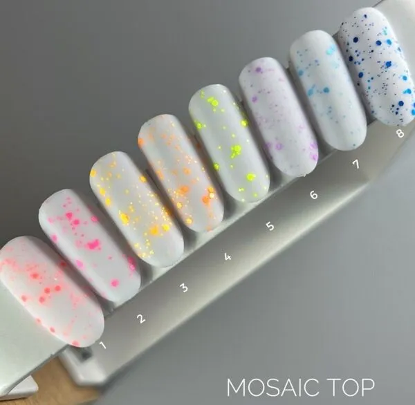Топ матовий, 9 мл №05 MOSAIC TOP SAGA Professional