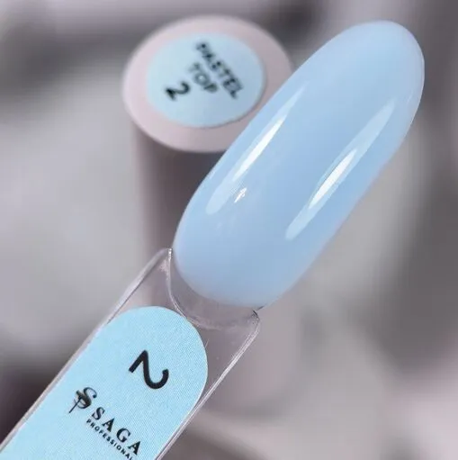 Топ камуфлюючий, 10 мл №02 Pastel Top SAGA Professional