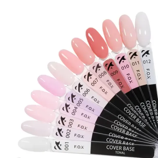 F.O.X Tonal Cover Base Основа камуфлююча для гель-лаку 30мл №008