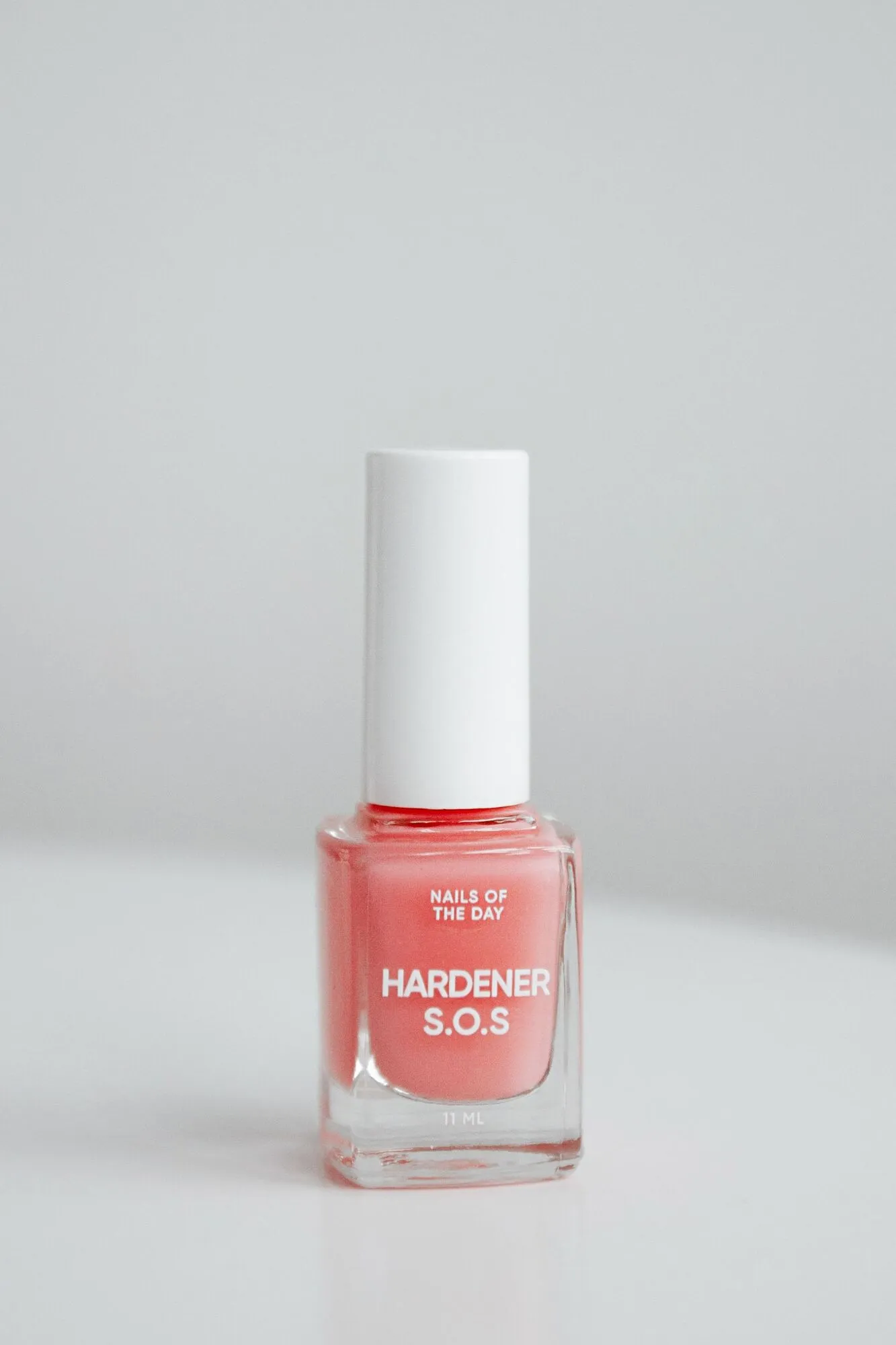 Зміцнювач для нігтів з кальцієм, 11 мл Nail Polish HARDENER S.O.S. NAILSOFTHEDAY